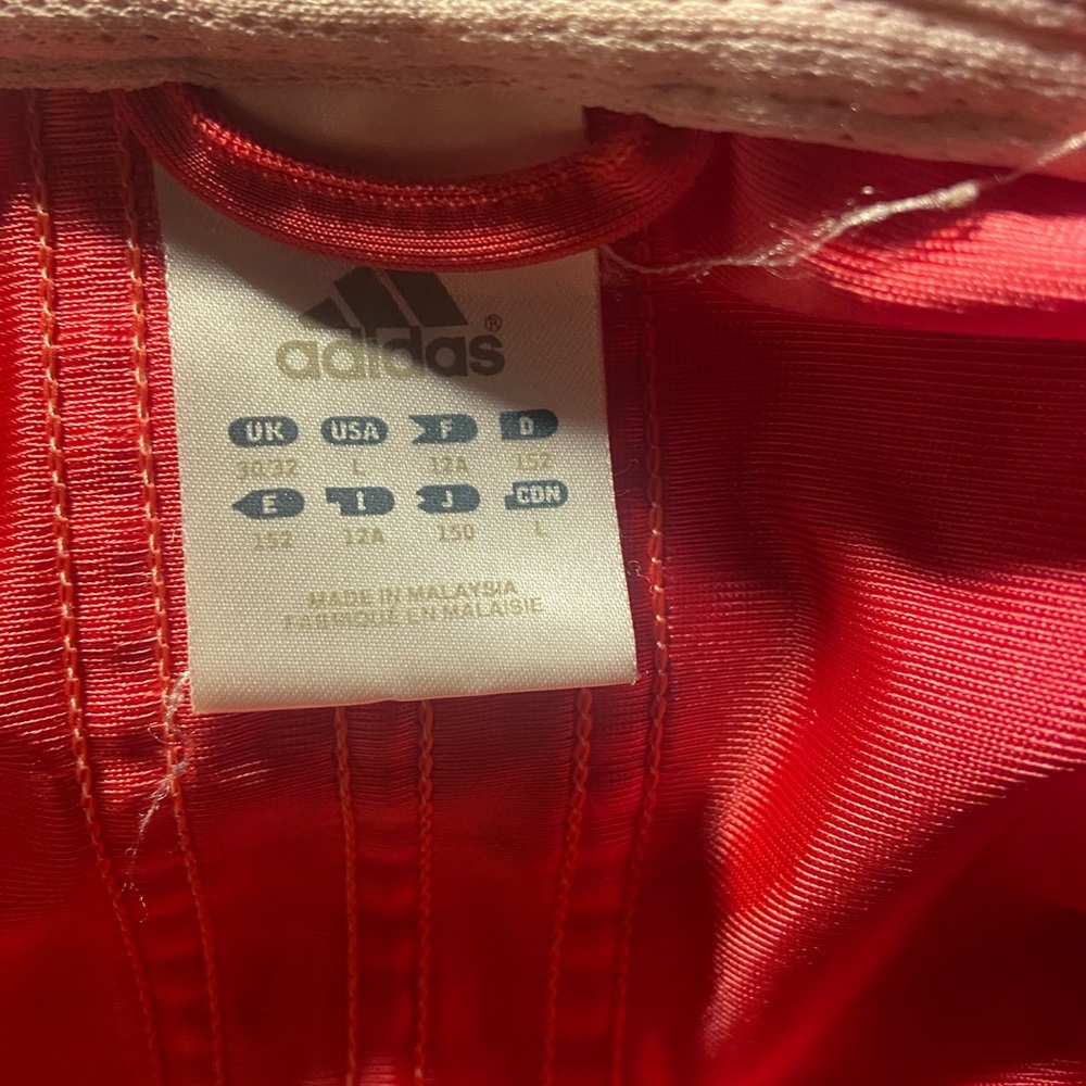 Pink adidas zip up jacket